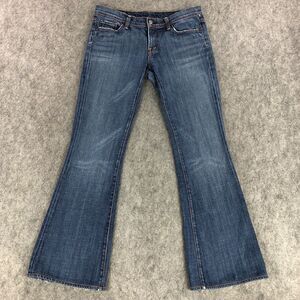 Citizens of Humanity Jeans 30 Flared Leg Low Rise Medium Wash Inseam 31" Stretch